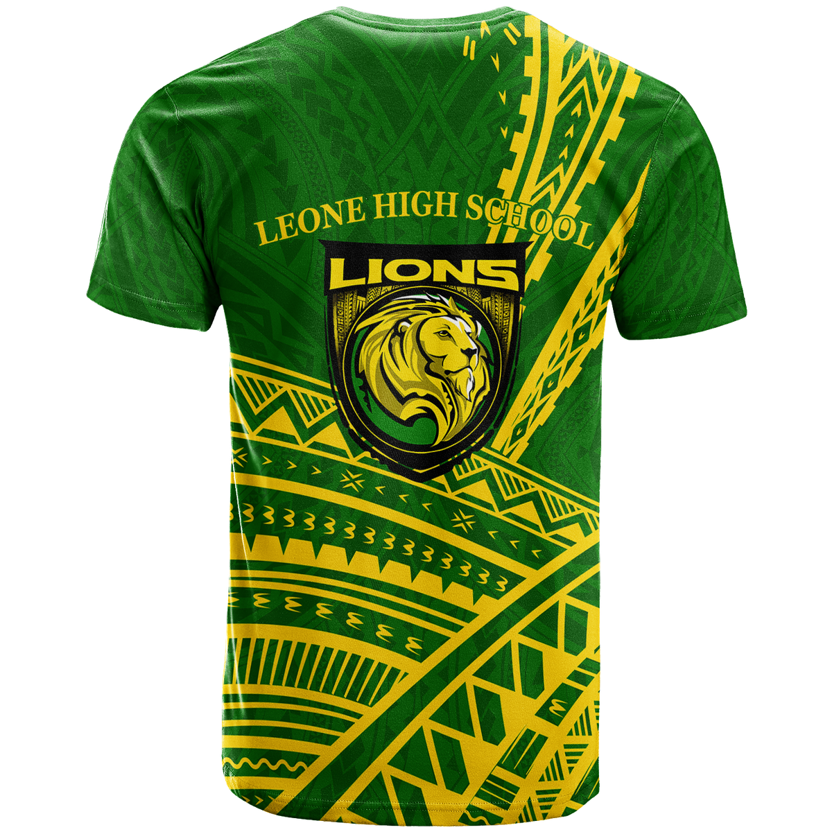 Leone High School Pride T Shirt LT12 - Polynesian Pride