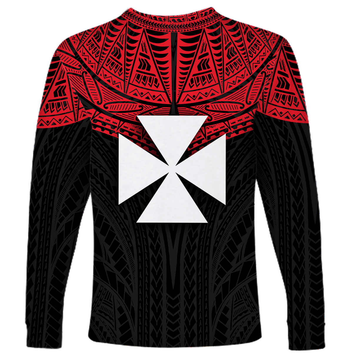 (Custom Personalised)Wallis And Futuna Pride Long Sleeve Shirt - LT12 - Polynesian Pride