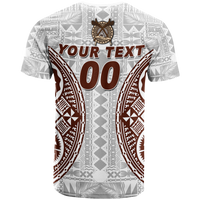 Custom Fiji Kaiviti Tapa Pattern T Shirt LT12 - Polynesian Pride