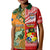 Custom Mate Maa Tonga and Wallabies Rugby Polo Shirt Polynesian Mix Aboriginal LT14 - Polynesian Pride