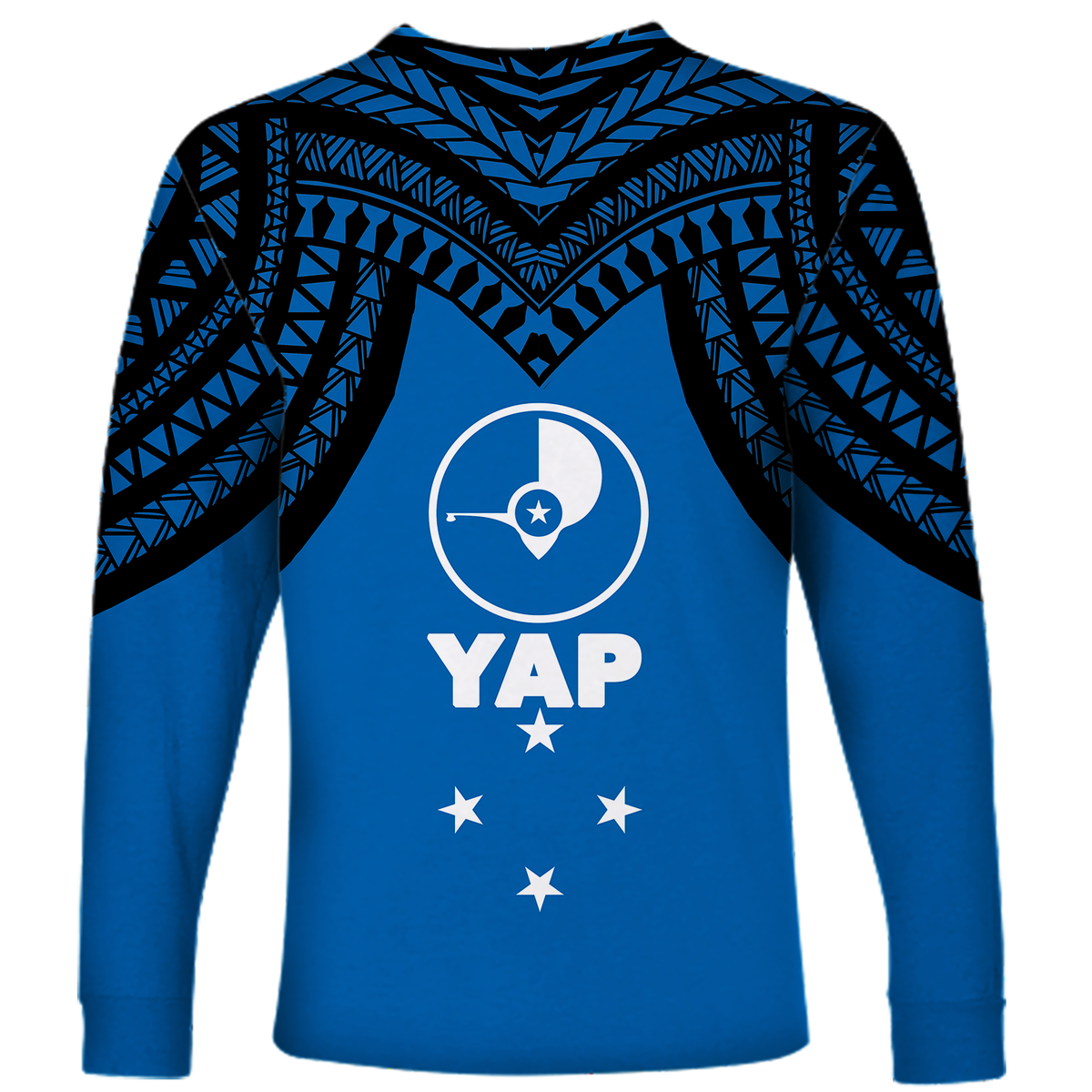 Micronesia Yap - Proud Yapese Long Sleeve Shirt - LT12 - Polynesian Pride