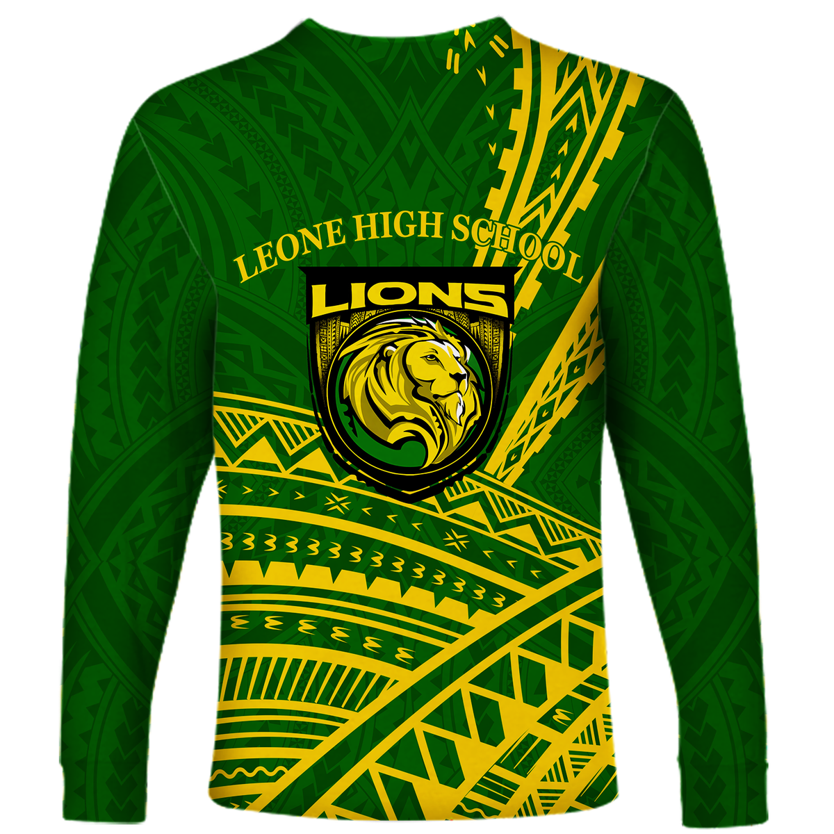 Leone High School Pride Long Sleeve Shirt - LT12 - Polynesian Pride
