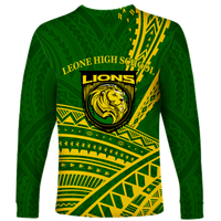 Leone High School Pride Long Sleeve Shirt - LT12 - Polynesian Pride