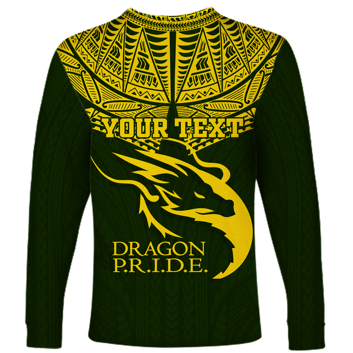 (Custom Personalised) Hawaii Honokaa High & Intermediate School Long Sleeve Shirt - LT12 - Polynesian Pride