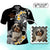 Custom Photo Happy International Dog Day Polo Shirt Tropical Flowers With Polynesian Pattern CTM14