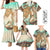 Hawaii Family Matching Outfits Mermaid Dress And Hawaiian Shirt Polynesian Shark Sea Turtle Dreamy LT14 - Polynesian Pride