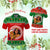 Custom Photo Aloha Hawaii Christmas Polo Shirt Tiki Santa Mele Kalikimaka CTM14