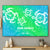 Custom Polynesian Turtle Family Retro Canvas Together Forever Hibiscus Flower CTM09 - Polynesian Pride