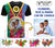 Shefa Province Custom T Shirt With Photo Vanuatuan Boar's Tusk Flag Multicolored CTM09 - Polynesian Pride