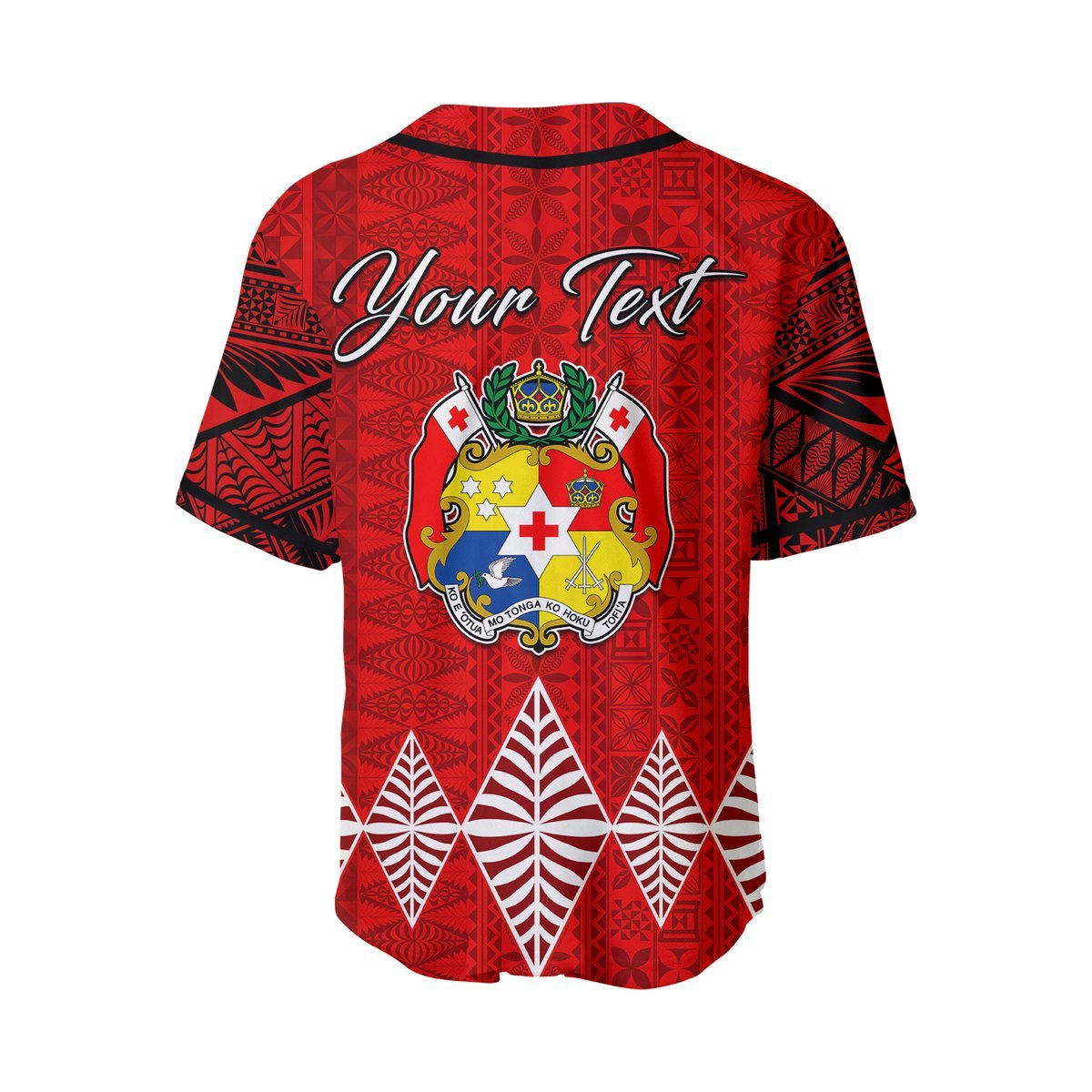 (Custom Personalised) Kingdom of Tonga Baseball Jersey 2021 Tonga National Day LT13 - Polynesian Pride