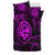 Polynesian Pride Guam With Polynesian Tribal Tattoo and Coat of Arms Bedding Set Purple Version LT9 - Polynesian Pride