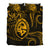 Polynesian Pride Guam With Polynesian Tribal Tattoo and Coat of Arms Bedding Set Gold Version LT9 - Polynesian Pride