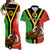 Personalised Vanuatu Kava Bowl Matching Hawaiian Shirt and Dress Sand Drawing Flag LT14 Art - Polynesian Pride