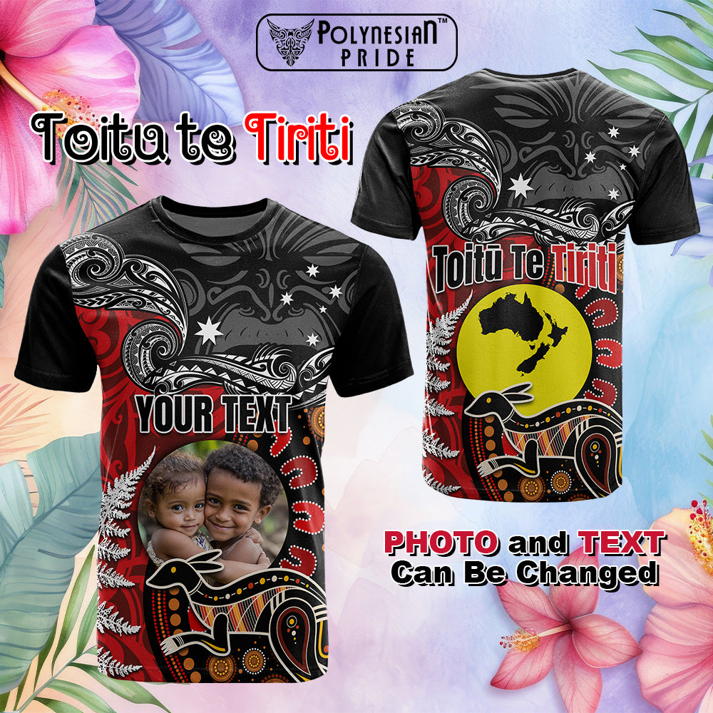 Aotearoa and Australia Toitu Te Tiriti T Shirt Honour the Treaty - Te Tiriti Is Us