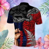 Custom Photo Aotearoa Samoa Toitu Te Tiriti Polo Shirt Honour the Treaty Te Tiriti Is Us