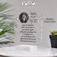 Custom Photo New Zealand ANZAC Day Memorial Acrylic Plaque We Will Remember You CTM05 - Polynesian Pride