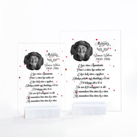 Custom Photo New Zealand ANZAC Day Memorial Acrylic Plaque We Will Remember You CTM05 - Polynesian Pride