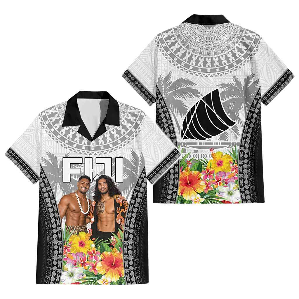 Custom Photo Fiji Day Hawaiian Shirt Tropical Vibes