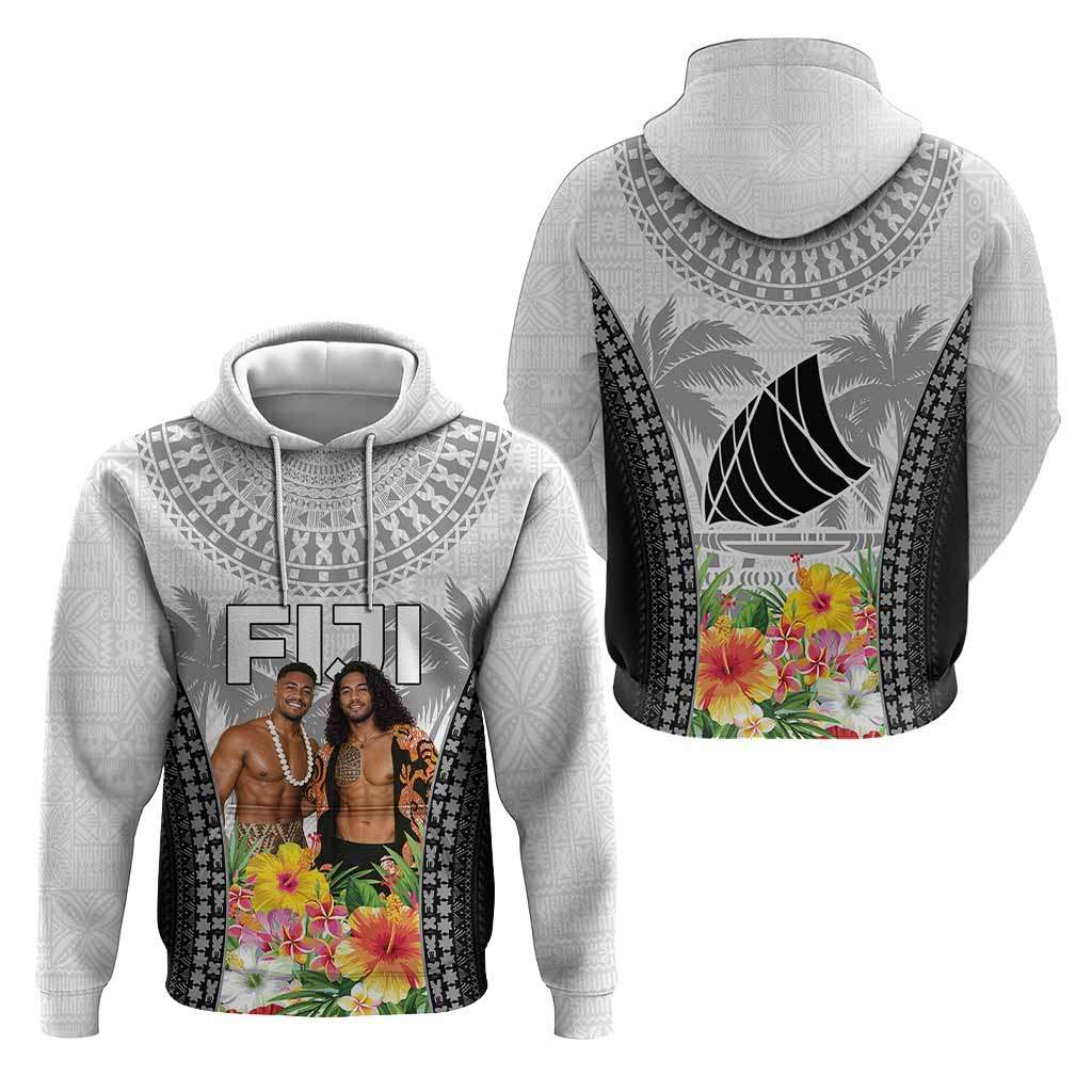Custom Photo Fiji Day Hoodie Tropical Vibes