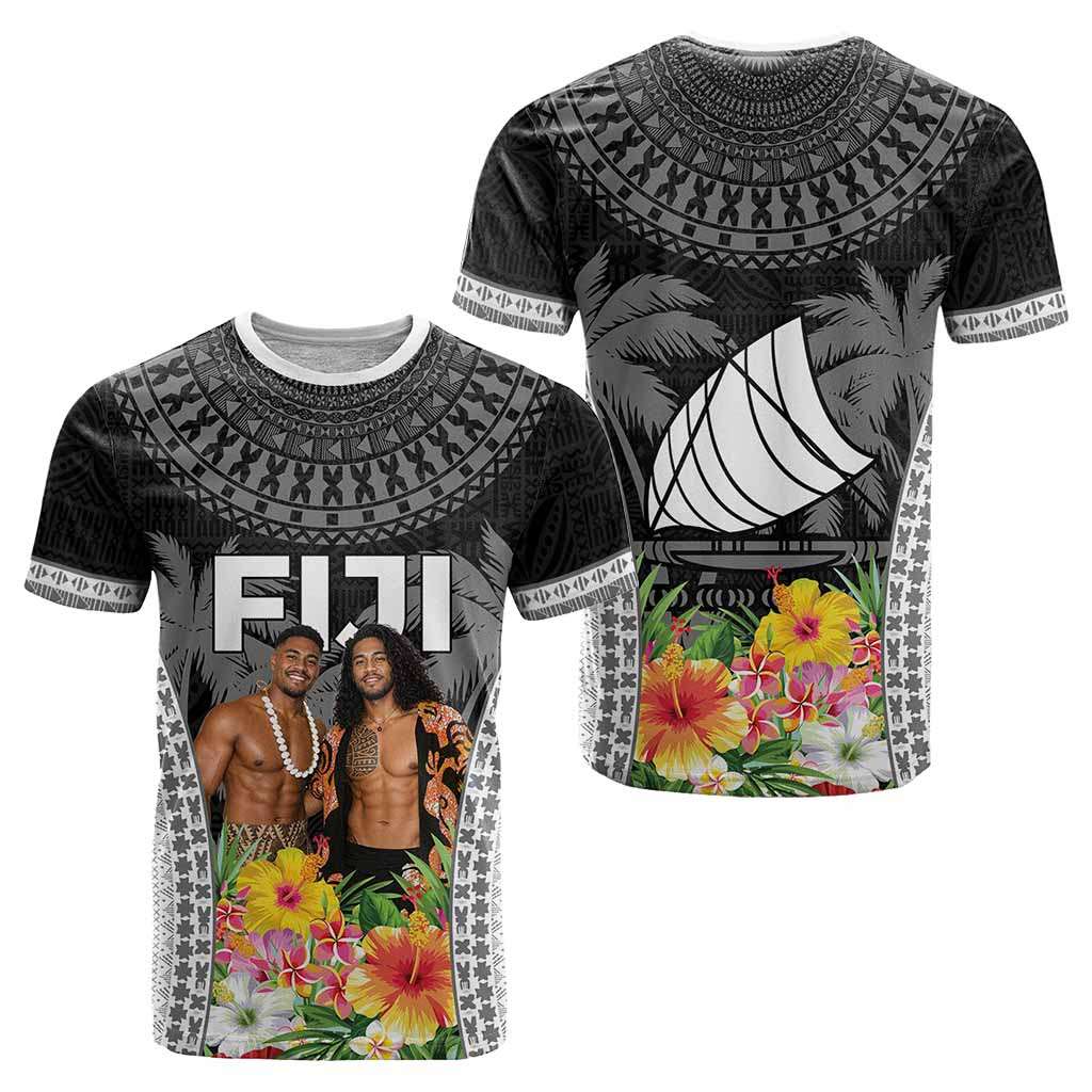 Custom Photo Fiji Day T shirt Tropical Vibes
