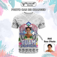 Custom Photo Guam Liberation Day T Shirt 81st Anniversary