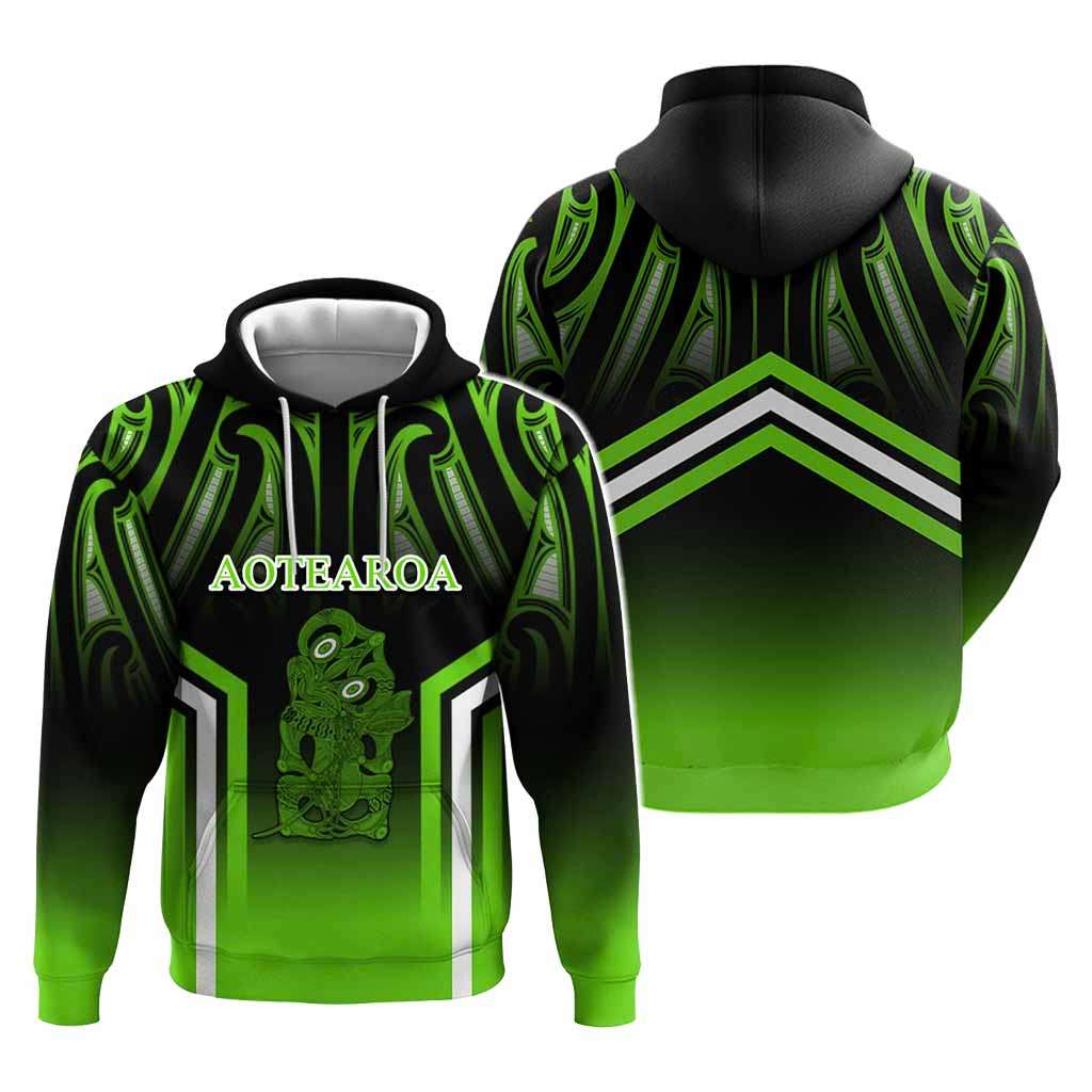 New Zealand Aotearoa Iwi Personalised Text Hoodie Maori Hei Tiki Special Style CTM05 - Polynesian Pride