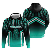 New Zealand Aotearoa Iwi Personalised Text Hoodie Maori Hei Tiki Special Style CTM05 - Polynesian Pride
