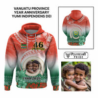 Custom Photo Penama Province Hoodie Vanuatu Yumi Indipendens Dei