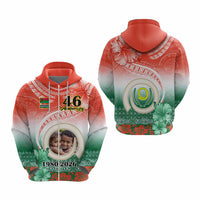 Custom Photo Penama Province Hoodie Vanuatu Yumi Indipendens Dei