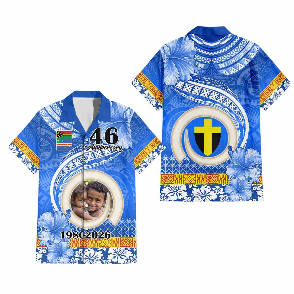 Custom Photo Tafea Province Hawaiian Shirt Vanuatu Yumi Indipendens Dei