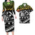 Matching Outfit For Couples Hawaii Polynesian Tribal Bodycon Dress And Hawaii Shirt - Polynesian Pride