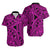 Polynesian Matching Dress and Hawaiian Shirt Tattoo Plumeria Pink LT14 - Polynesian Pride