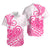 Polynesian Tribal Tattoo Retro Couple Off Long Dress and Hawaiian Shirt Pink Screen Color LT9 - Polynesian Pride