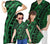 Hawaii Matching Outfit For Family Hawaiian Polynesian Tribal Green Bodycon Dress And Hawaii Shirt - Polynesian Pride