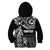 Personalised Polynesian Father's Day Hoodie KID Dad & Kid - Fiji LT7 Zip Hoodie Black - Polynesian Pride