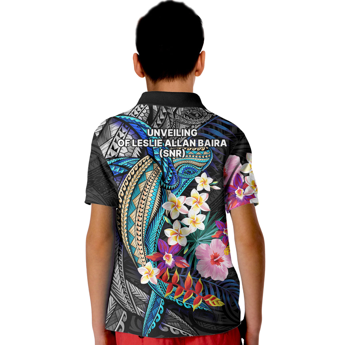 CUSTOMER REQUEST - Chichi Tiay - 18/02/26 - Polo Shirt LT9 - Polynesian Pride