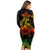 Polynesian Pride Plumeria Flowers Long Sleeve Dress Polynesian Tribal Reggae Vibe LT9 - Polynesian Pride