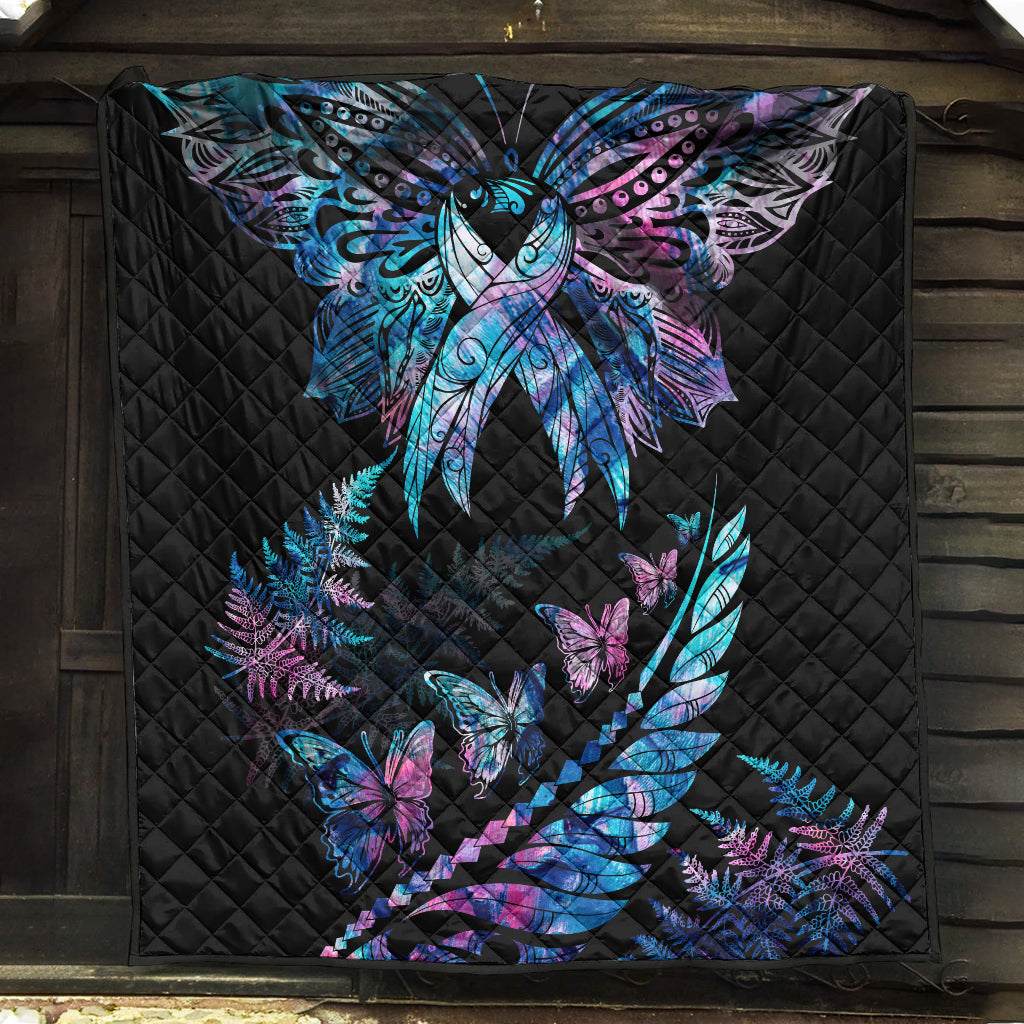 polynesia-ribbon-butterflies-quilt-silver-fern-breast-cancer-with-papua-shell-pattern