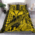 Hawaii Sea Turtle Bedding Set Polynesia Kakau with Kanaka Maoli Yellow LT9 Yellow - Polynesian Pride