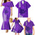 Strong Maui Family Matching Mermaid Dress and Hawaiian Shirt Good Living Hawaii with Shaka Sign Kakau Tribal Purple LT9 Purple - Polynesian Pride