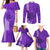 Strong Maui Family Matching Mermaid Dress and Hawaiian Shirt Good Living Hawaii with Shaka Sign Kakau Tribal Purple LT9 - Polynesian Pride