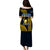 Matching Outfit For Couples Hawaii Hilo High School Puletasi Dress and Hawaiian Shirt Polynesian Kakau Pattern LT14 - Polynesian Pride