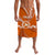 Tonga Tailulu College Lavalava Tongan Ngatu Pattern LT14 Orange - Polynesian Pride