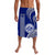 Hawaii Waiakea High School Lavalava Polynesian Kakau Pattern LT14 Blue - Polynesian Pride