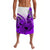 Hawaii Lavalava Polynesian Shark Tattoo With Plumeria Purple Gradient LT14 Purple - Polynesian Pride