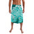 Polynesian Floral Tribal Lavalava Turquoise LT9 - Polynesian Pride