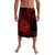 Polynesian Pride Guam With Polynesian Tribal Tattoo and Coat of Arms Lavalava Red Version LT9 Red - Polynesian Pride