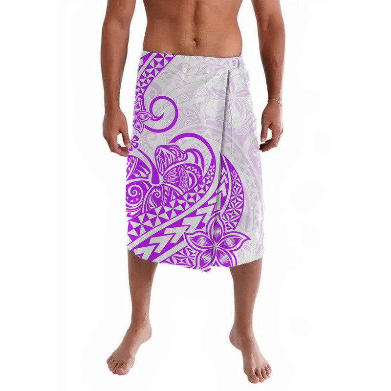 Polynesian Tribal Tattoo Retro Lavalava Purple Screen Color LT9 Purple - Polynesian Pride