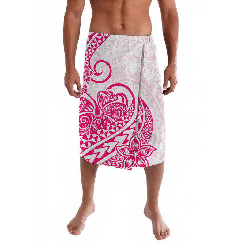 Polynesian Tribal Tattoo Retro Lavalava Pink Screen Color LT9 Pink - Polynesian Pride