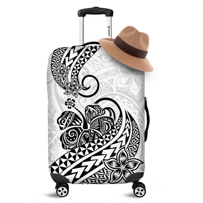 Polynesian Tribal Tattoo Retro Luggage Cover Black Screen Color LT9 Black - Polynesian Pride